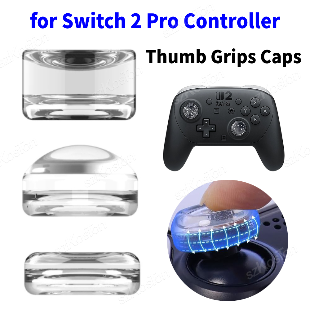 Gaming Accessories Nintendo Switch - واضح الإبهام قبضة قبعات ل Switch