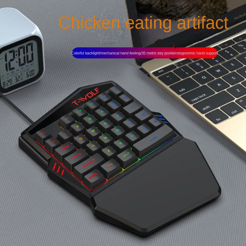 طقم لوحة مفاتيح بيد واحدة ، لع - مراجعة Gaming Accessories For Your Phone وسعره