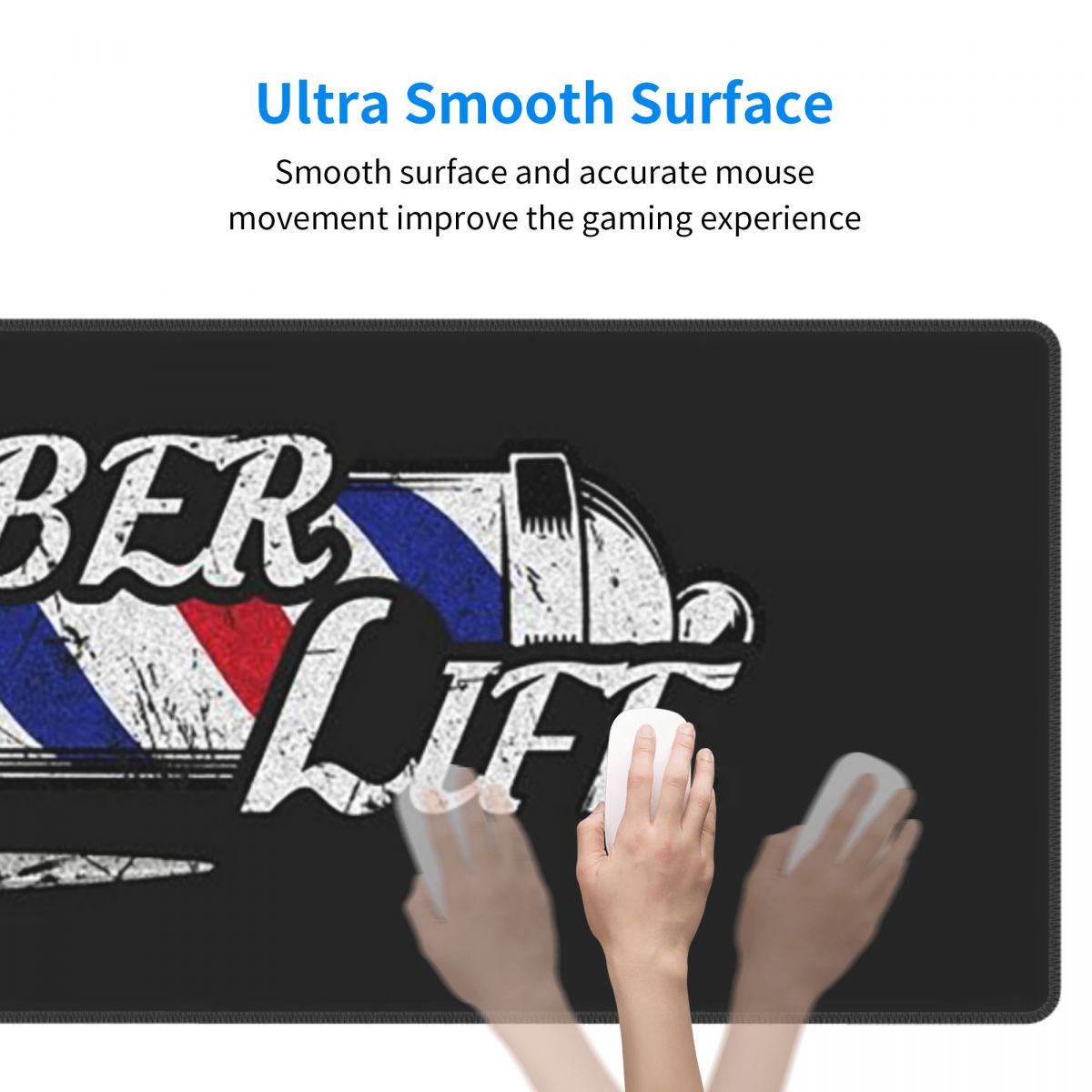 بساط فأرة كبير، لافتة لمحل حلا - مراجعة Gaming Accessories Shop وسعره