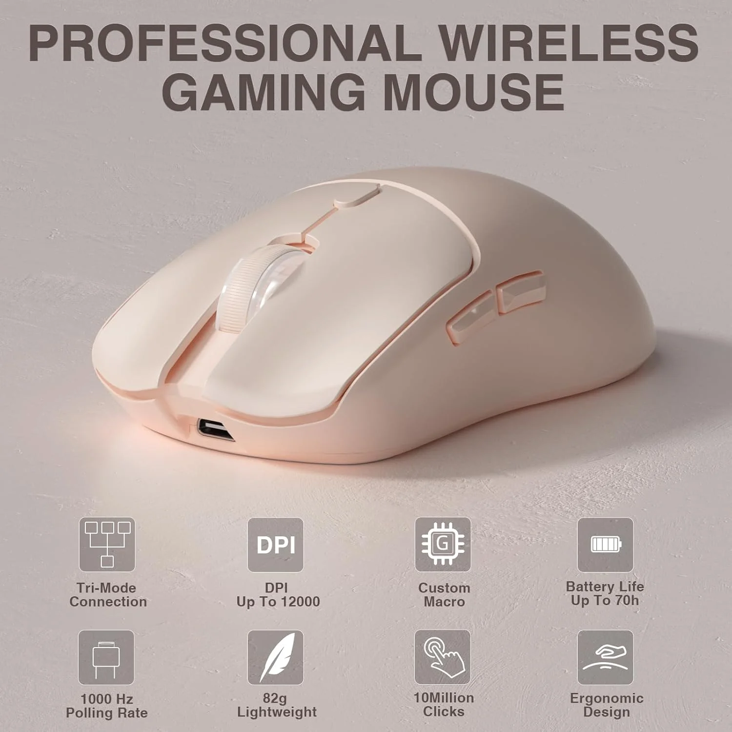 فأرة ألعاب لاسلكية ثلاثية الأو - مراجعة Gaming Accessories Tablet وسعره