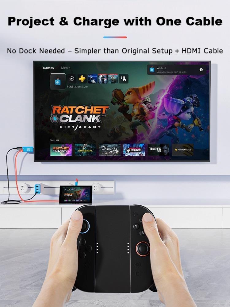 كابل عرض AOLION HD HDM-I لجهاز - مراجعة Gaming Accessories Nintendo Switch وسعره