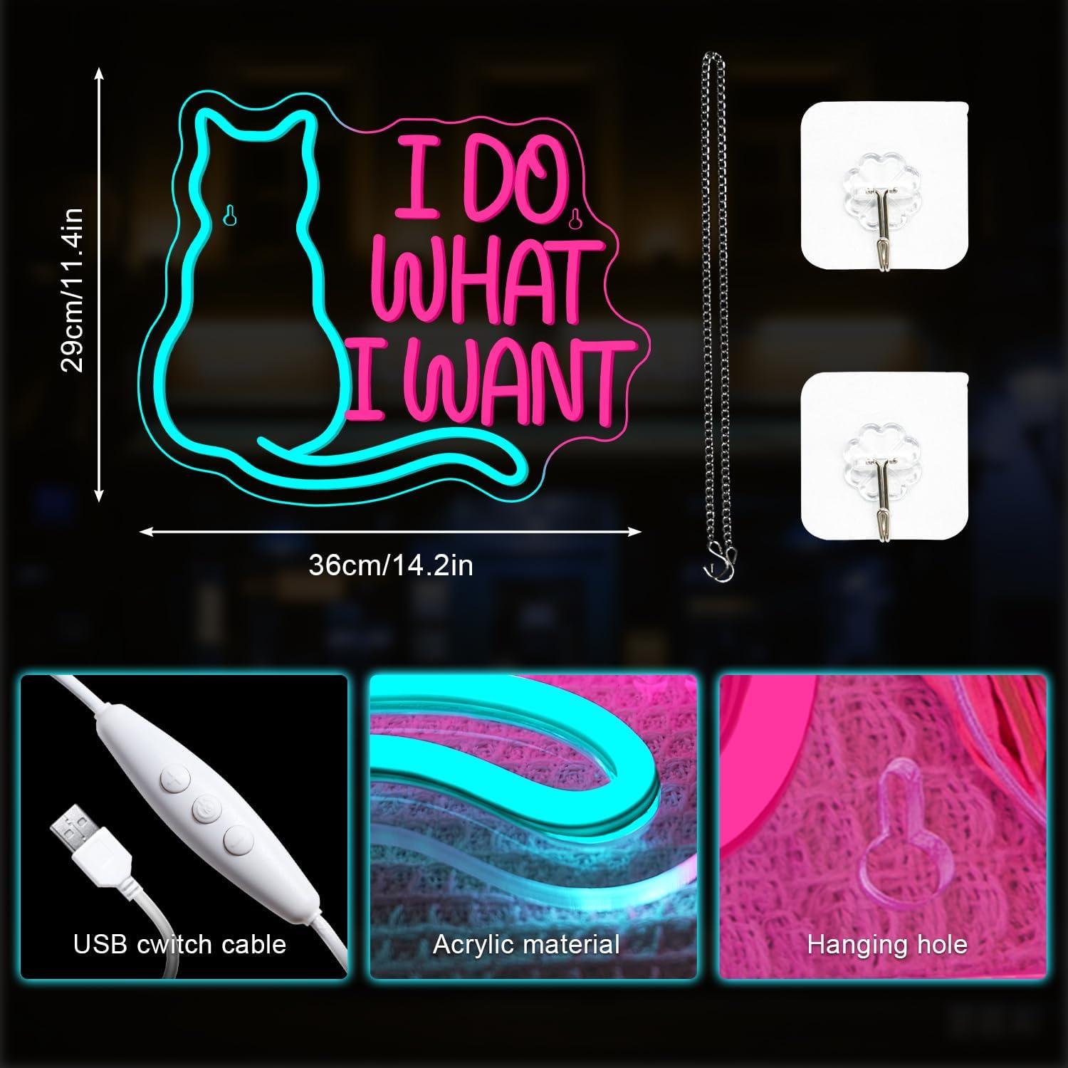 لافتة نيون على شكل قطة، إضاءة  - مراجعة Gaming Accessories Shop وسعره