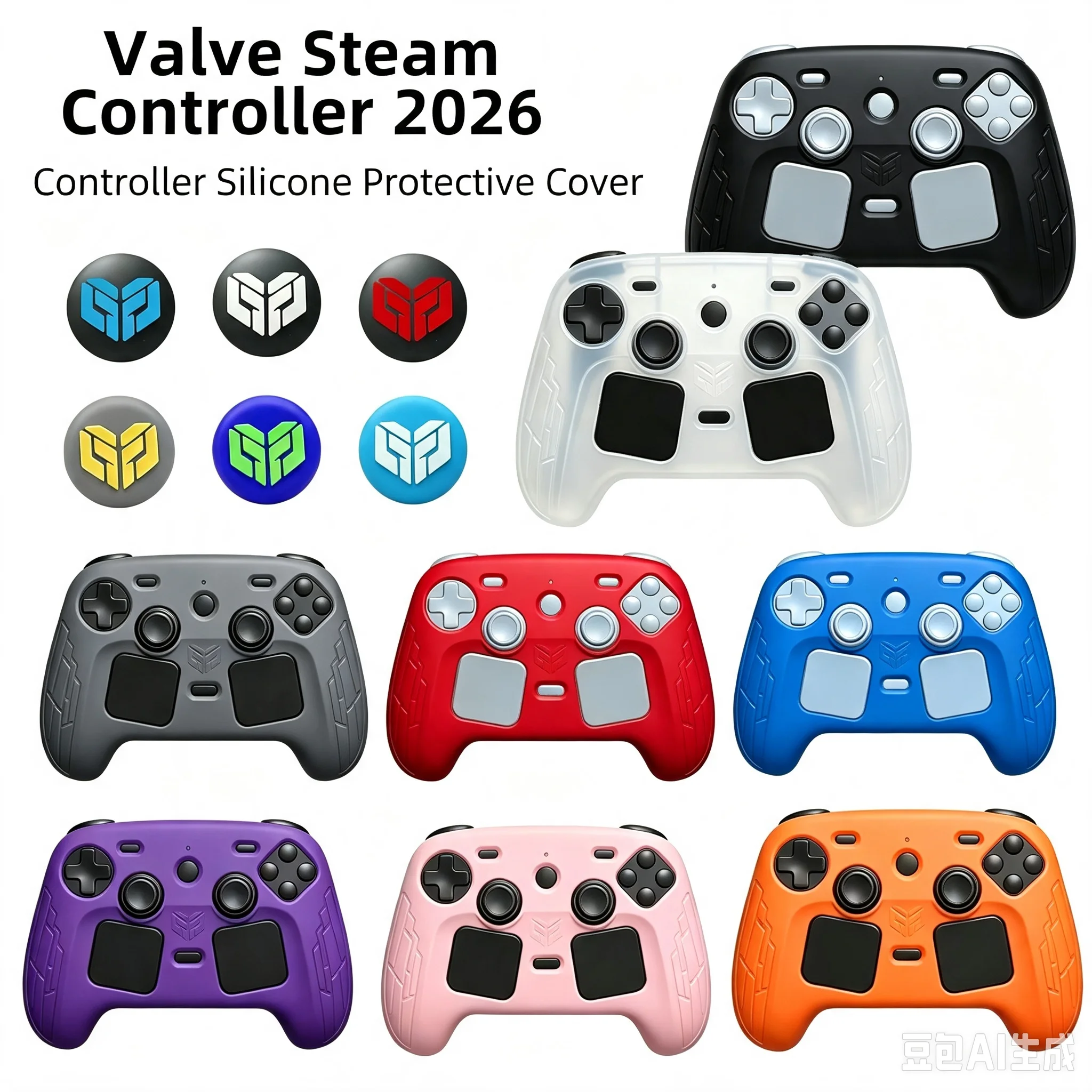 غطاء سيليكون مضاد للانزلاق لجه - مراجعة Controller Grip Cover وسعره