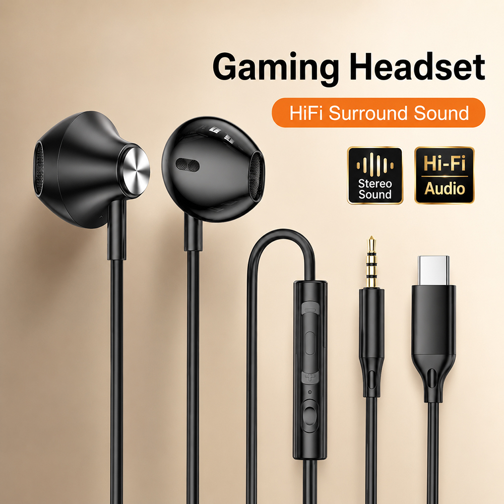 سماعات رأس هاي فاي محيطية بصوت - مراجعة Gaming Accessories Tablet وسعره