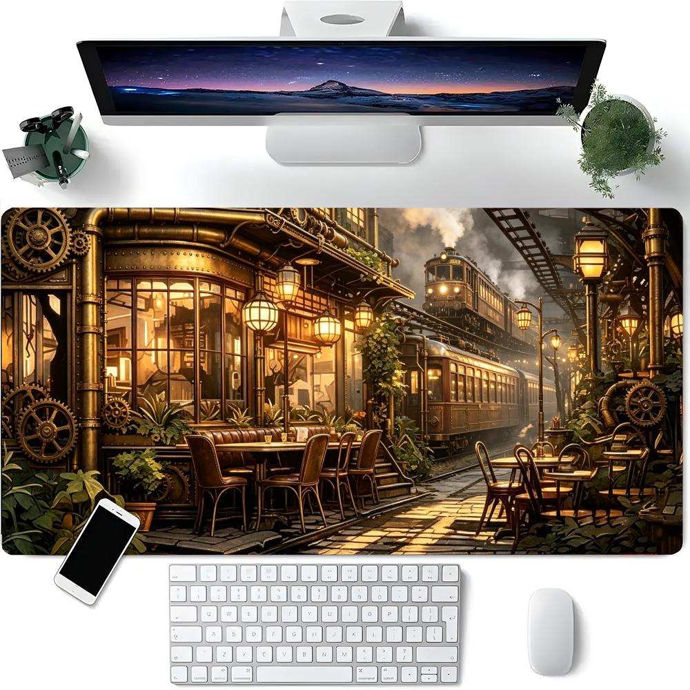 وسادة مكتب بتصميم محطة قطار صن - مراجعة Gaming Accessories Retro وسعره