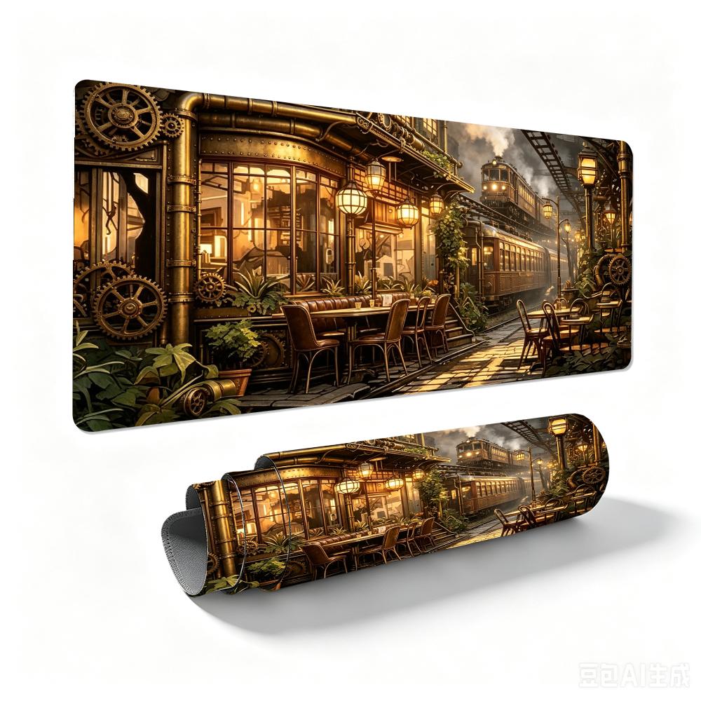وسادة مكتب بتصميم محطة قطار صن - مراجعة Gaming Accessories Retro وسعره