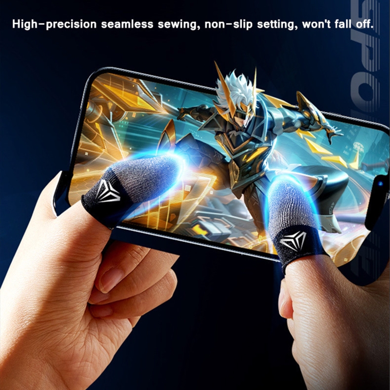قطعتان من أغطية أصابع الألعاب  - مراجعة Gaming Accessories For Your Phone وسعره