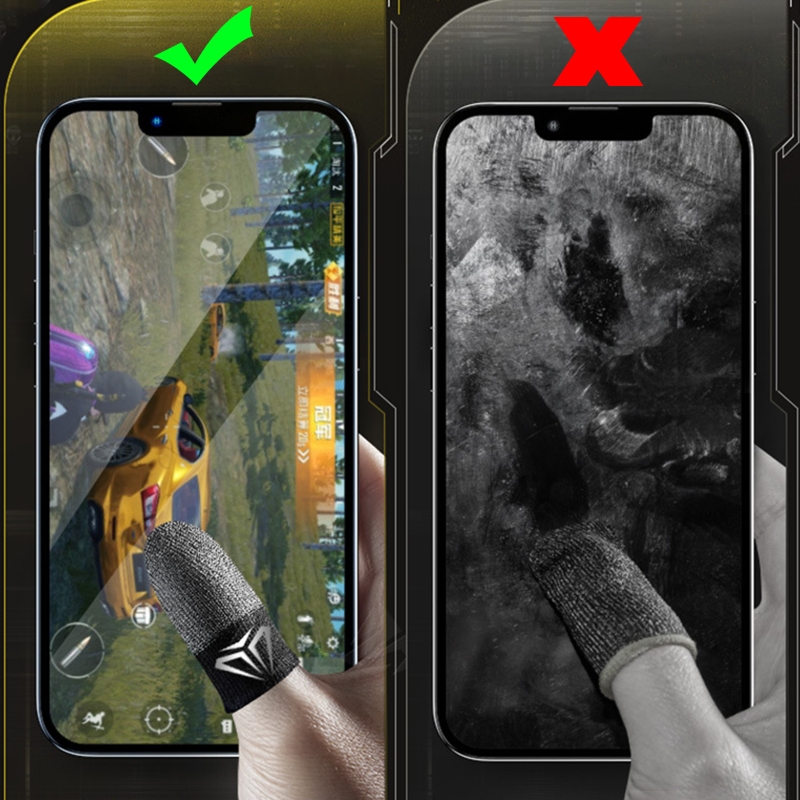 قطعتان من أغطية أصابع الألعاب  - مراجعة Gaming Accessories For Your Phone وسعره