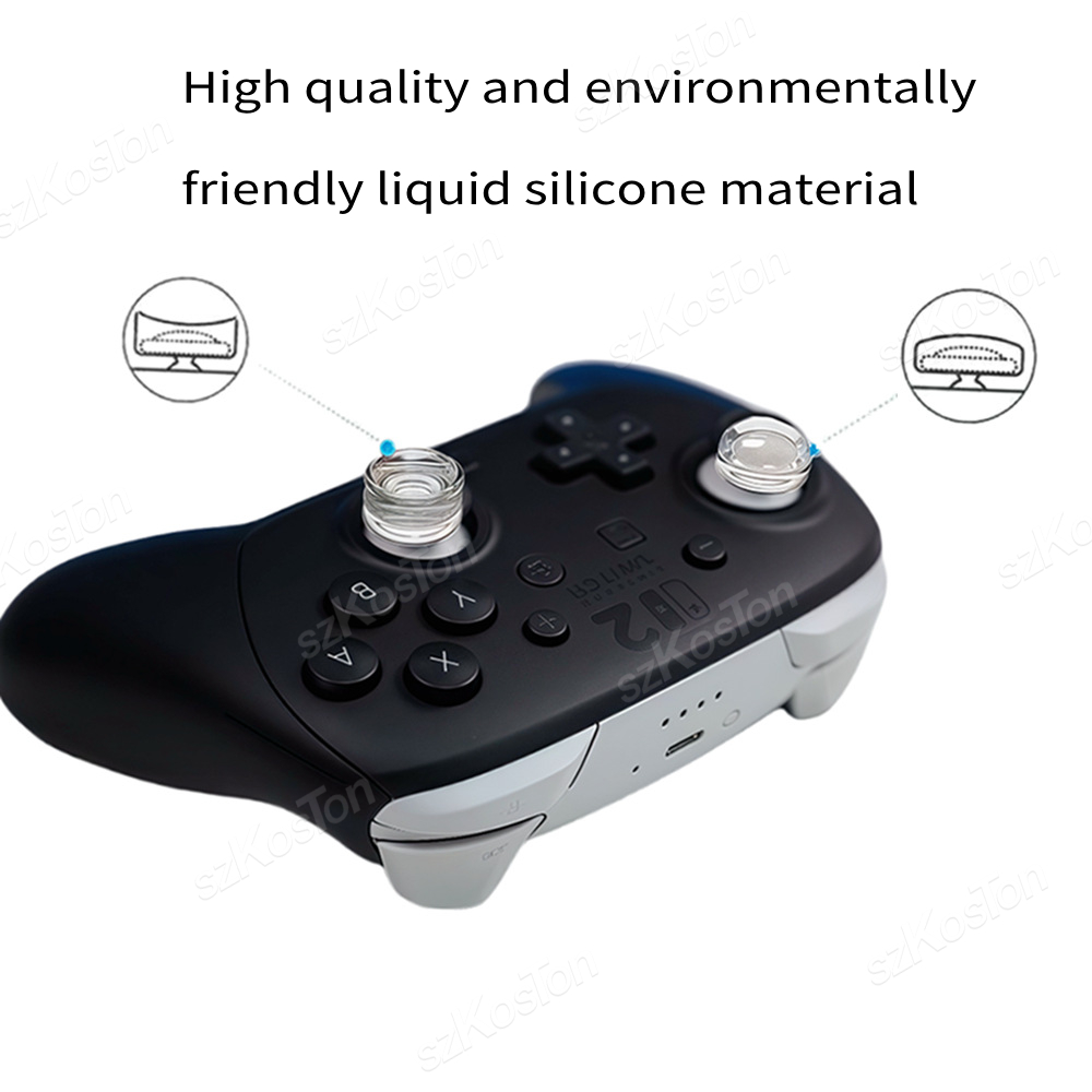 واضح الإبهام قبضة قبعات ل Swit - مراجعة Gaming Accessories Nintendo Switch وسعره