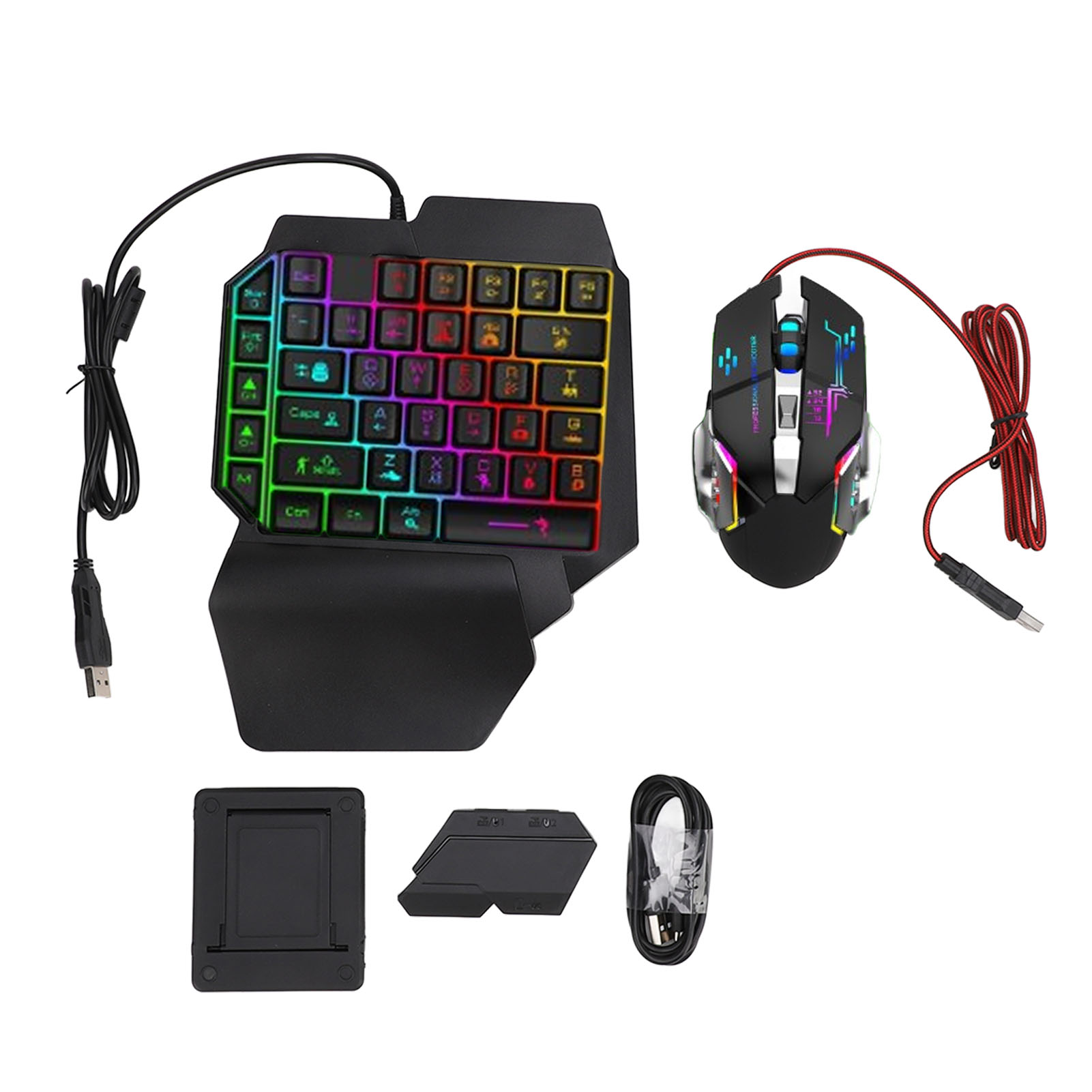 مجموعة محول لوحة مفاتيح وفأرة، - مراجعة Gaming Accessories For Phone وسعره