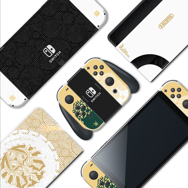 ملصق جلدي لوحدة التحكم المحدود - مراجعة Gaming Accessories Nintendo Switch وسعره