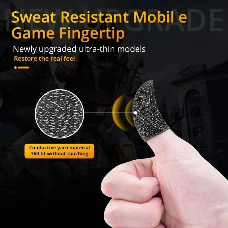 الألعاب إصبع كم تنفس أطراف الأ - مراجعة Gaming Accessories For Your Phone وسعره