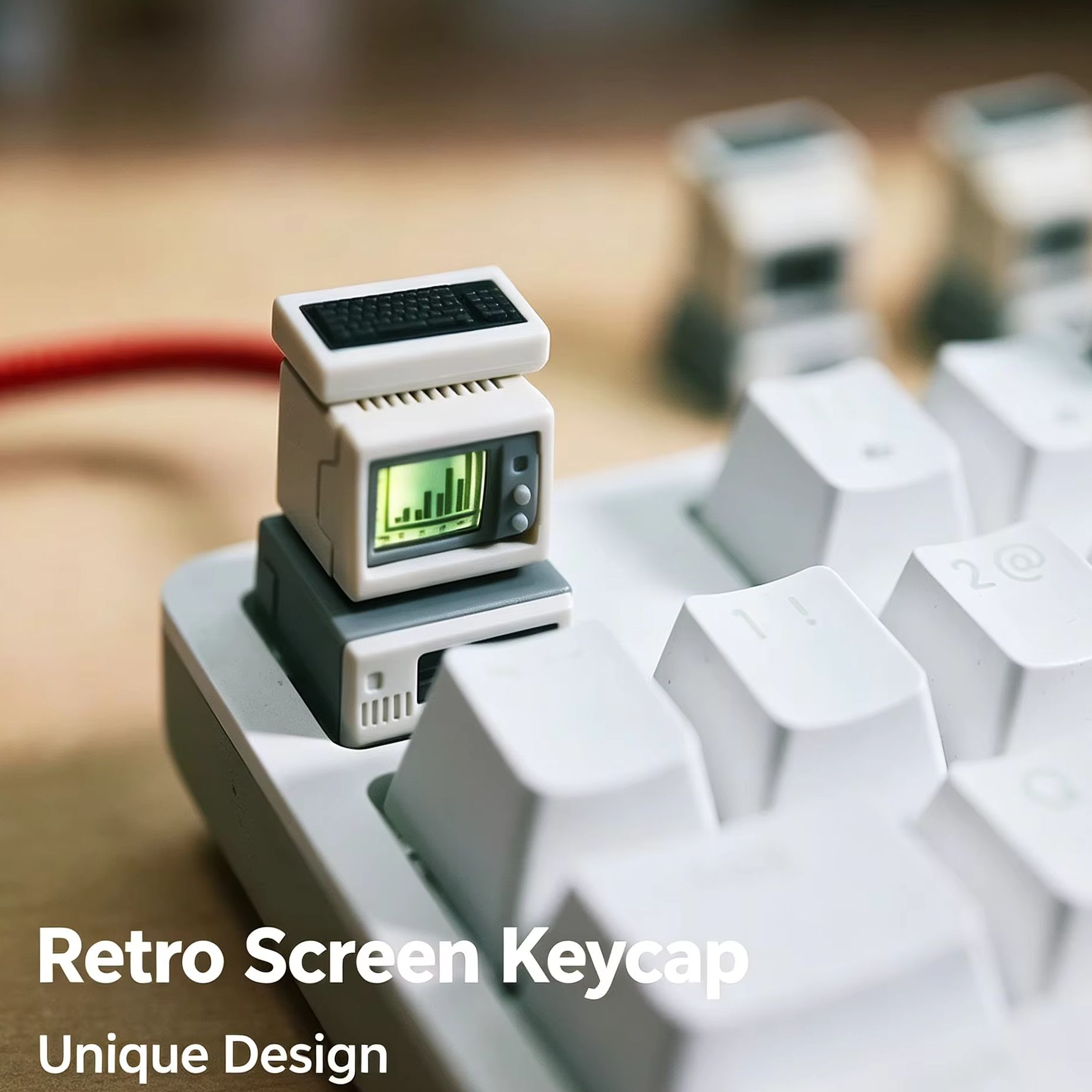 غطاء مفتاح كمبيوتر بإضاءة خلفي - مراجعة Gaming Accessories Retro وسعره