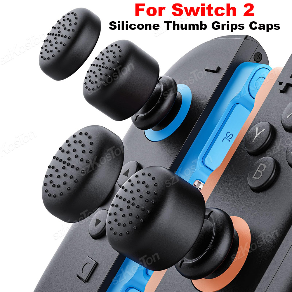 4 قطعة للتبديل 2 عدم الانزلاق  - مراجعة Gaming Accessories Nintendo Switch وسعره