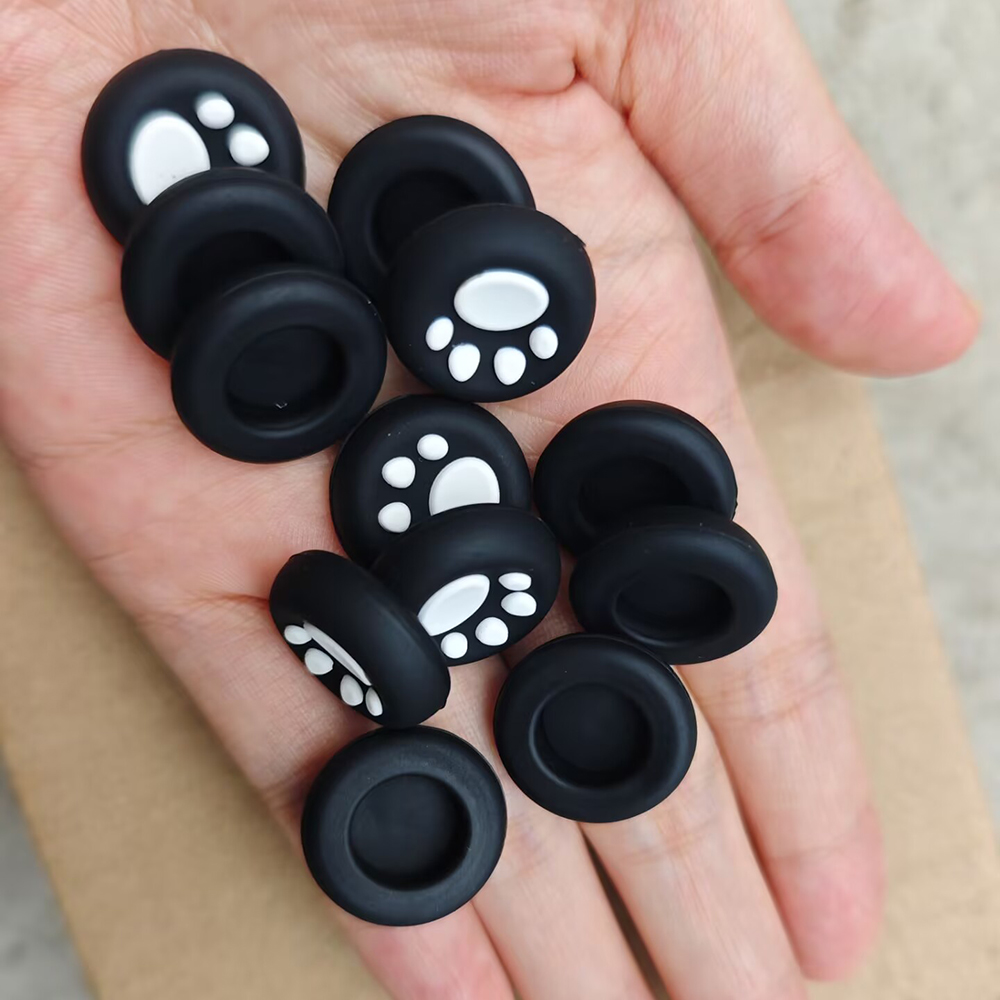 4 قطعة لطيف القط مخلب سيليكون  - مراجعة Gaming Accessories Nintendo Switch وسعره