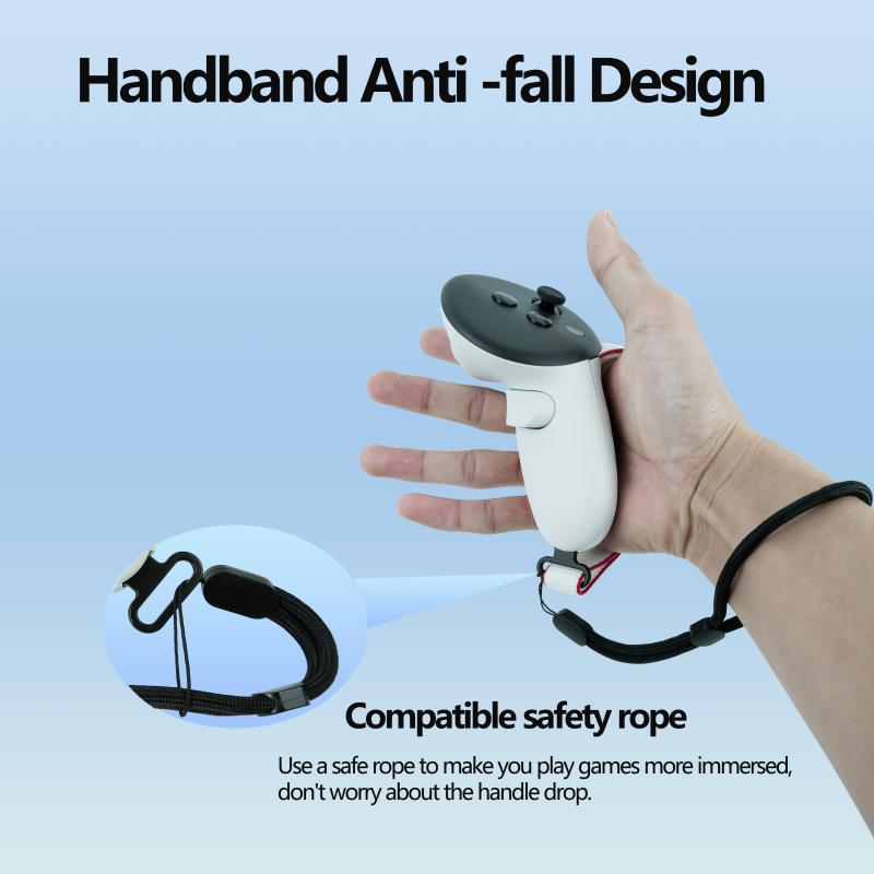 حزام غطاء بطارية مضفر قابل للت - مراجعة Controller Grip Cover وسعره