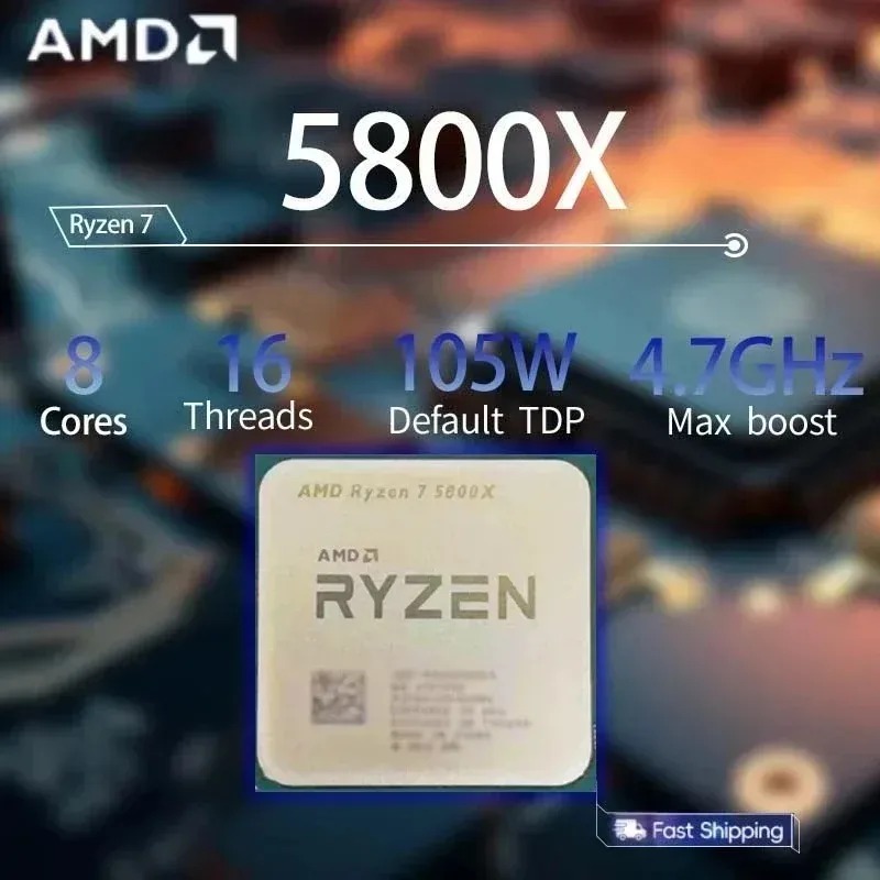 معالج AMD Ryzen 7 5800X الجديد - مراجعة Amd Cpu Ryzen 7 وسعره